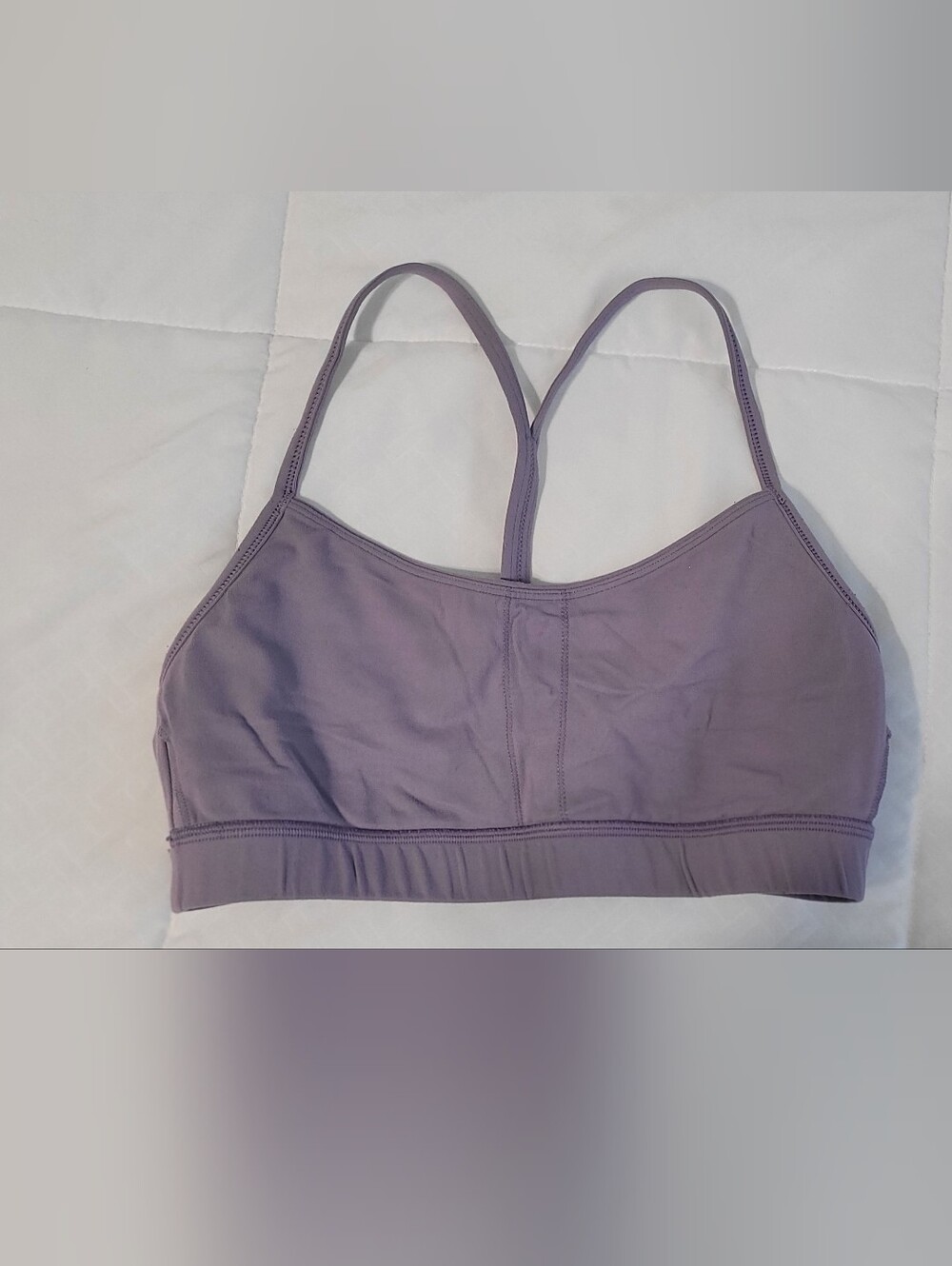 CRZYoga, Lavender Mist, Butterluxe Bra Y back, Size Small - Picture 3 of 6
